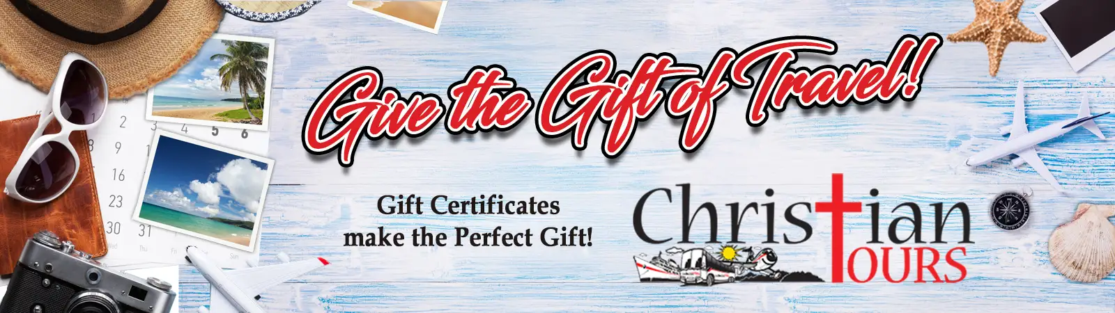 Christian Tours Gift Certificates